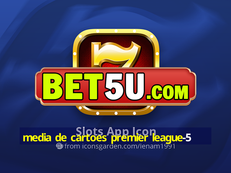 media de cartoes premier league